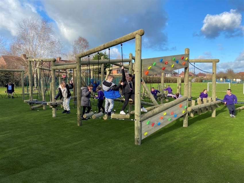 Amazing Primary School Active Play at Underwood West Academy!  Main Image